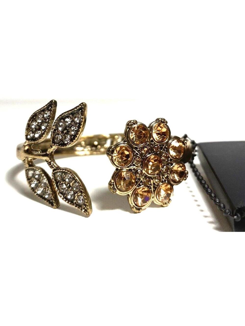 Women’s Floral Flower Bracelet Adjustable Boho Charm Jewelry Accessory New
